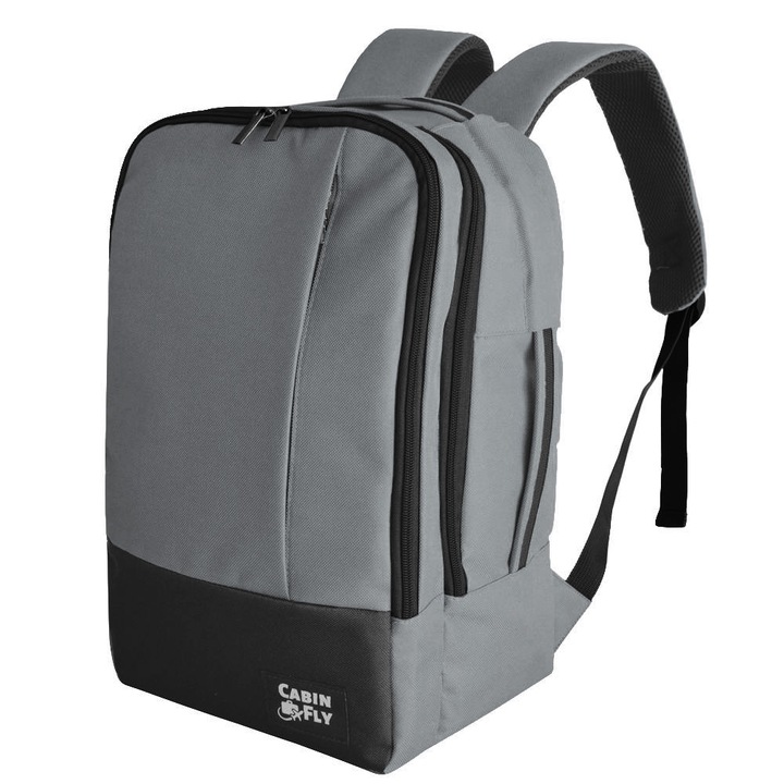 Пътна чанта, CabinFly, Ryanair, 40x20x25 см, 20L, Сива