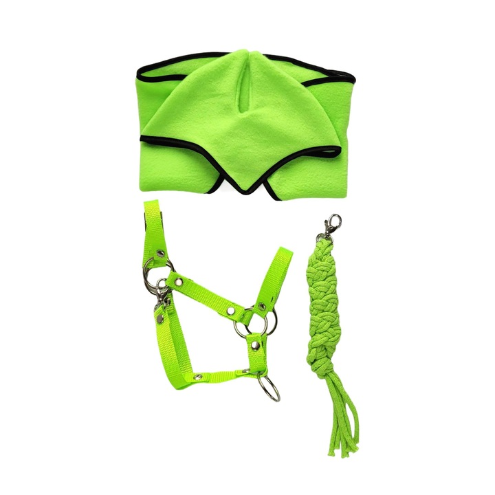 Lóruha szett, Super Hobby Horse, Textil, Zöld