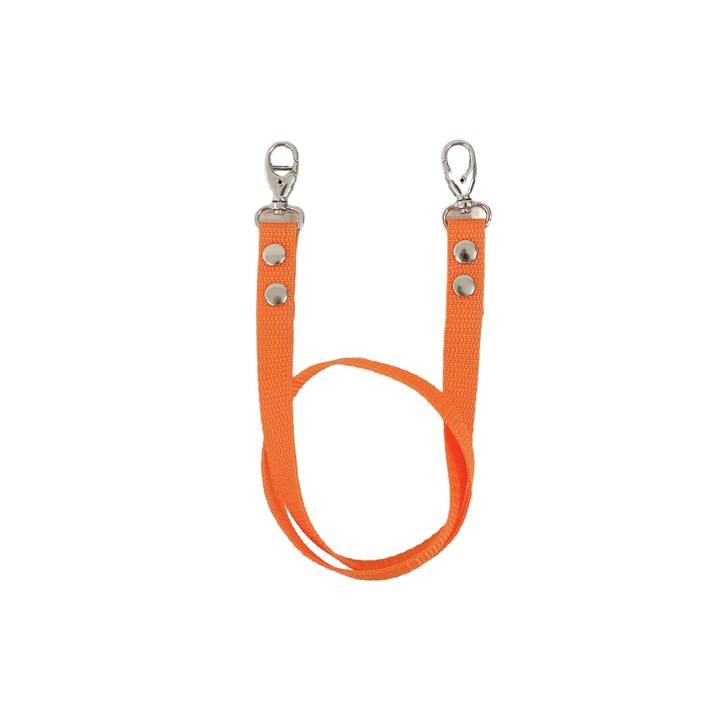 Юзда за играчка кон, Super Hobby Horse, найлон, 66 см, оранжев