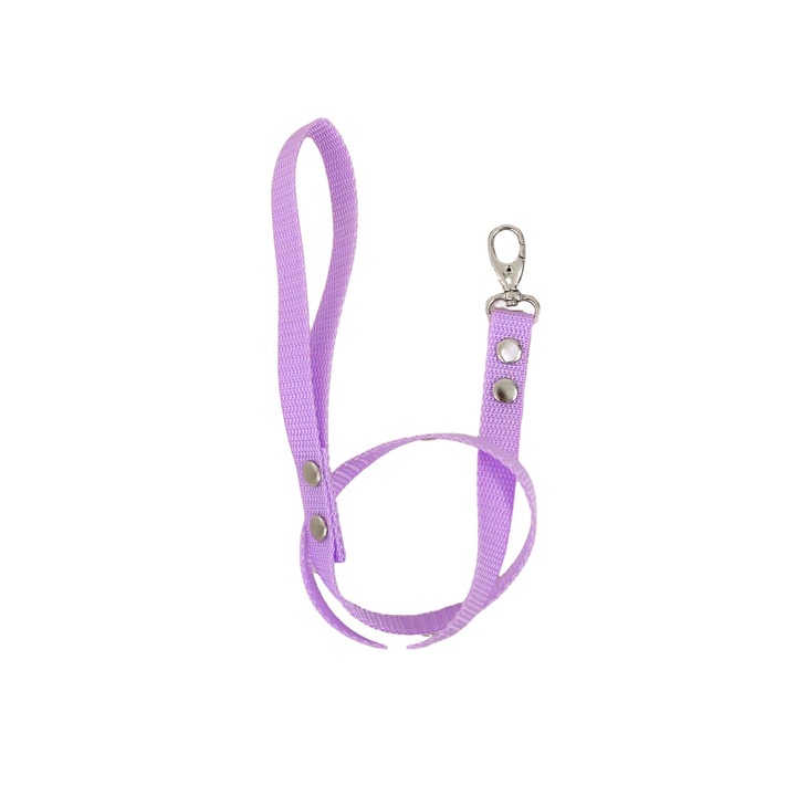 Регулируем оглавник за кон, Super Hobby Horse, Текстил, Лилав