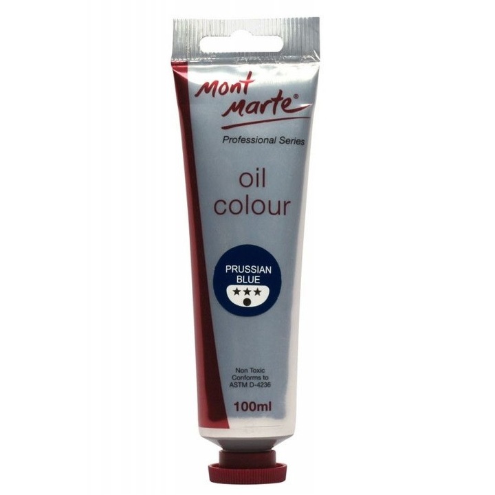 Vopsea de ulei Mont Marte 100 ml - Prussian Blue