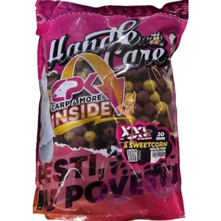 Boilies CPK xxl & sweetcorn 3 kg, 20 mm