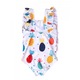 Costum de baie Ananasi Drool, alb, 8-9 ani