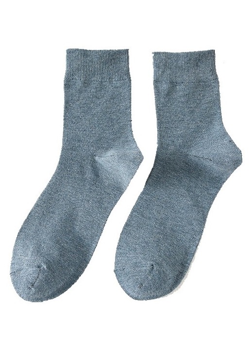 Sosete pentru barbati, Bumbac/Poliester/Elastan, Albastru, 39-43