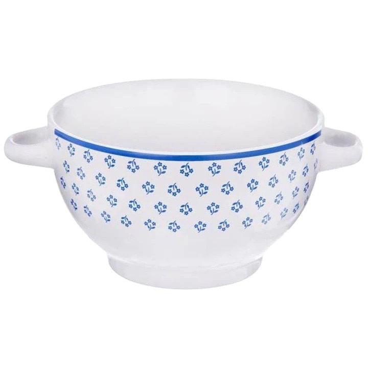 Bol Cu Urechi, 0.75 L, Ceramica, Multicolor