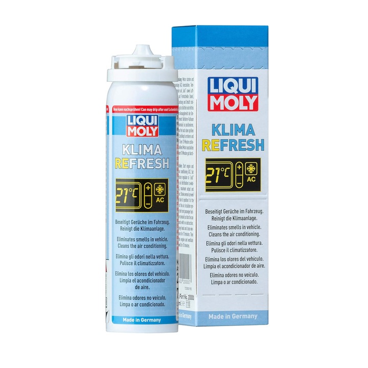 Spray Klima Refresh Liqui Moly pentru curatarea sistemului AC auto 75 ml