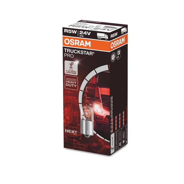 Крушка за камион 24V, H3, Truckstar Pro +100% NextGen Osram