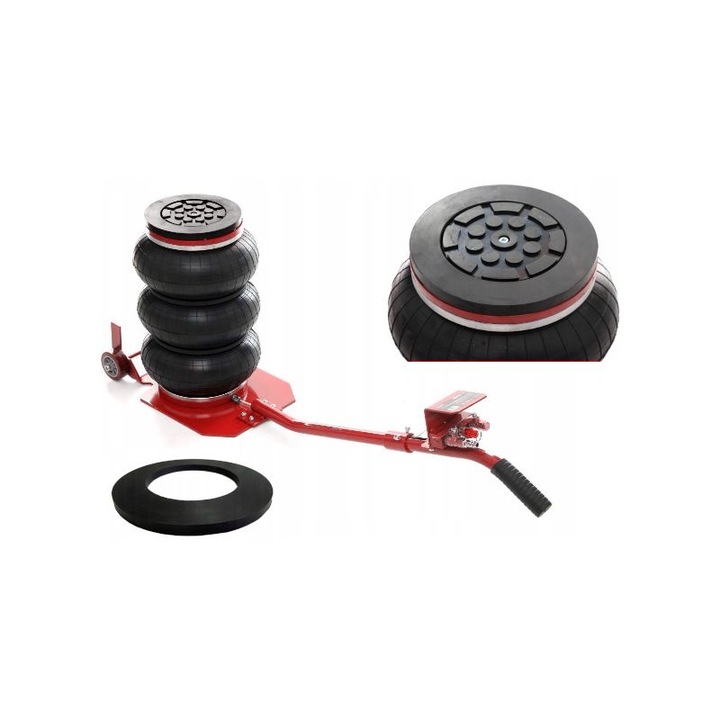 Cric pneumatic, Kraft&Dele KD470, 3.5 T, 150-400 mm