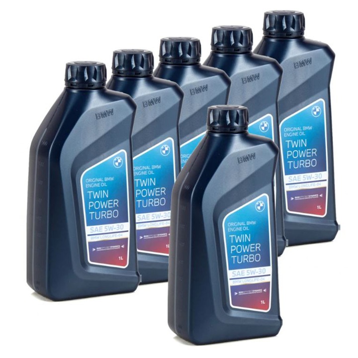 Pachet 6 litri Ulei sintetic BMW Twin Power Turbo LongLife IV 5W30