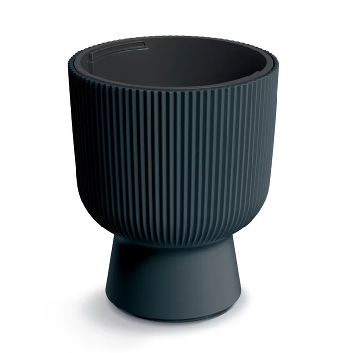 Ghiveci de flori de design antracit, 390 mm, 20L