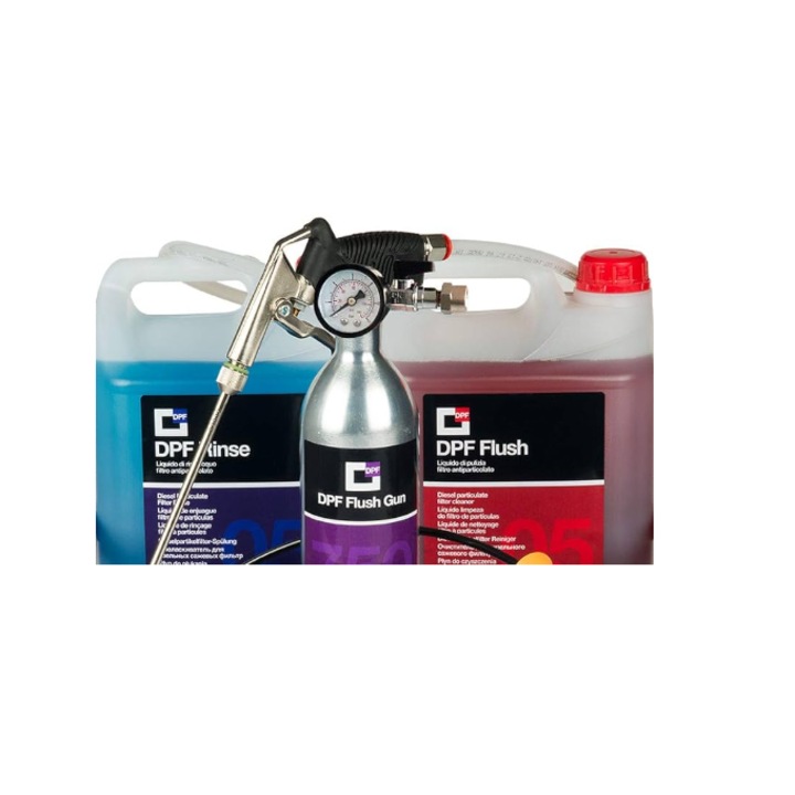DPF tisztító és öblítő KÉSZLET 2x5L