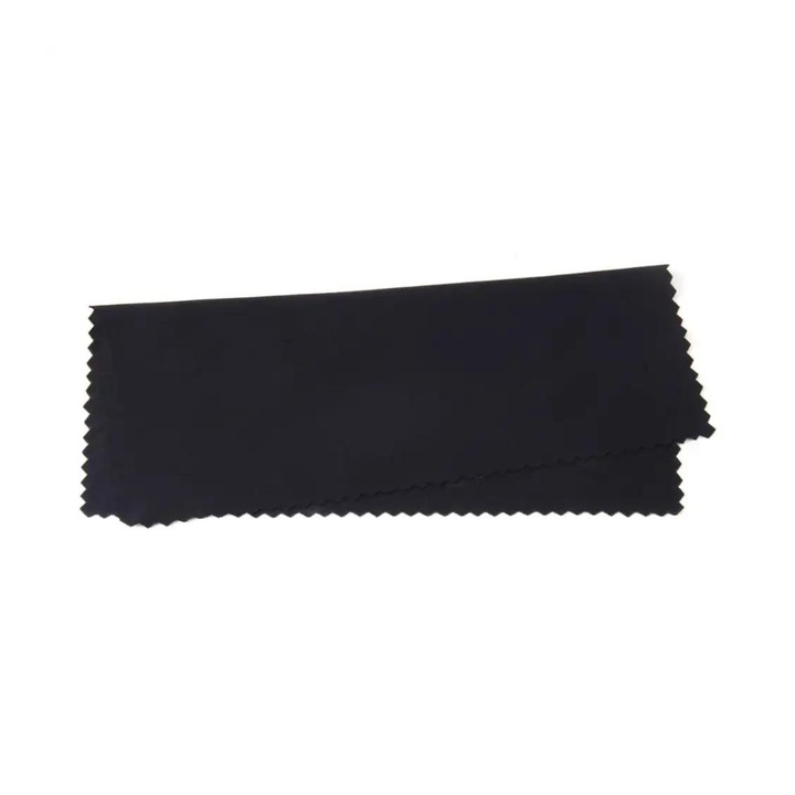 TU&YA® Кърпа за чаши, Микрофибър, 15x15см, Черна