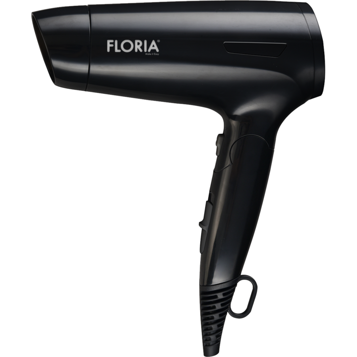 Сешоар Floria ZLN9402, 1600W, 2 скорости, 3 температурни нива, защита от прегряване, Черен