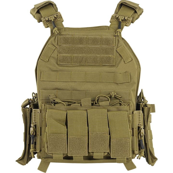 Vesta Tactica Airsoft Plate Carrier 8944-1 Tan GFC Tactical marime one size