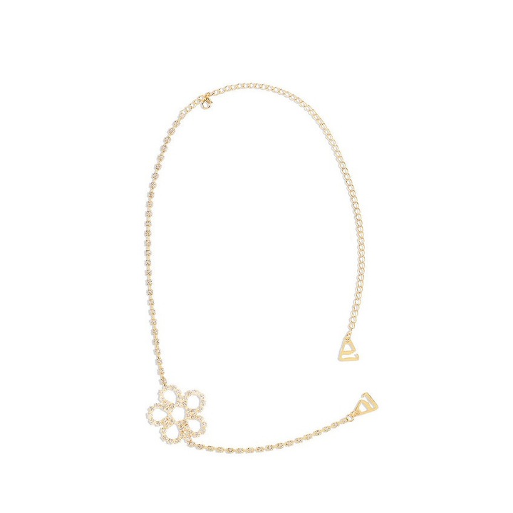 Bretea sutien dama, Model FLoare, Aliaj, 40-65cm, Auriu