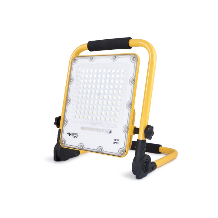 Прожектор, LED Siga преносим с халоген 50W 10AH, неутрално бял (4500K)