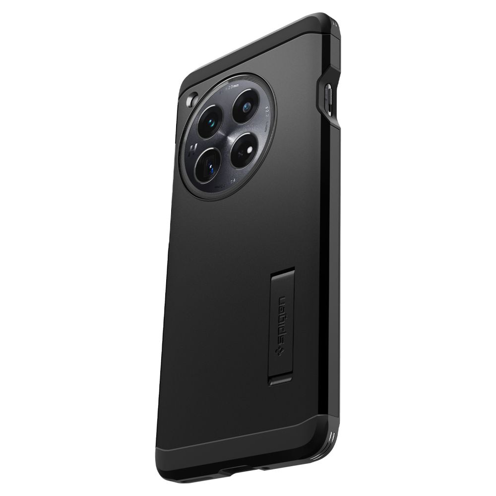 Husa de protectie Spigen Tough Armor, pentru OnePlus 12, Tehnologie anti-impact de varf, Protectie imbunatatita impotriva impactului, Black