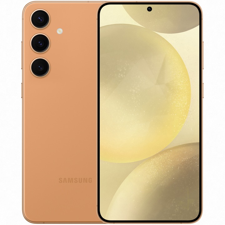 Telefon mobil Samsung Galaxy S24+, 12GB RAM, 512GB, 5G, Sandstone Orange