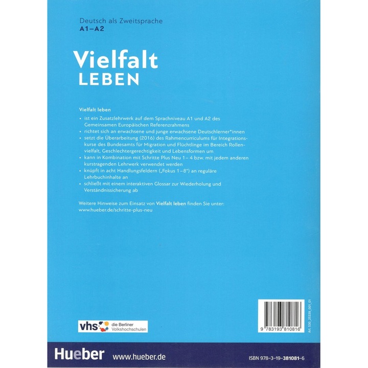 Vielfalt leben. Kopiervorlagen; Almut Buchsel