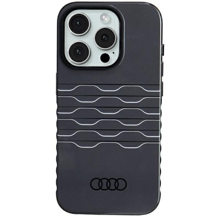Telefontok Apple iPhone 15 Pro, Audi, polikarbonát, fekete