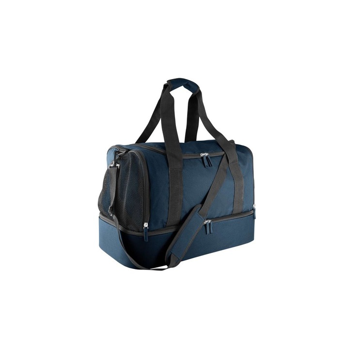 Geanta sport, unisex, 55x32x28cm KI0618, Bleumarin
