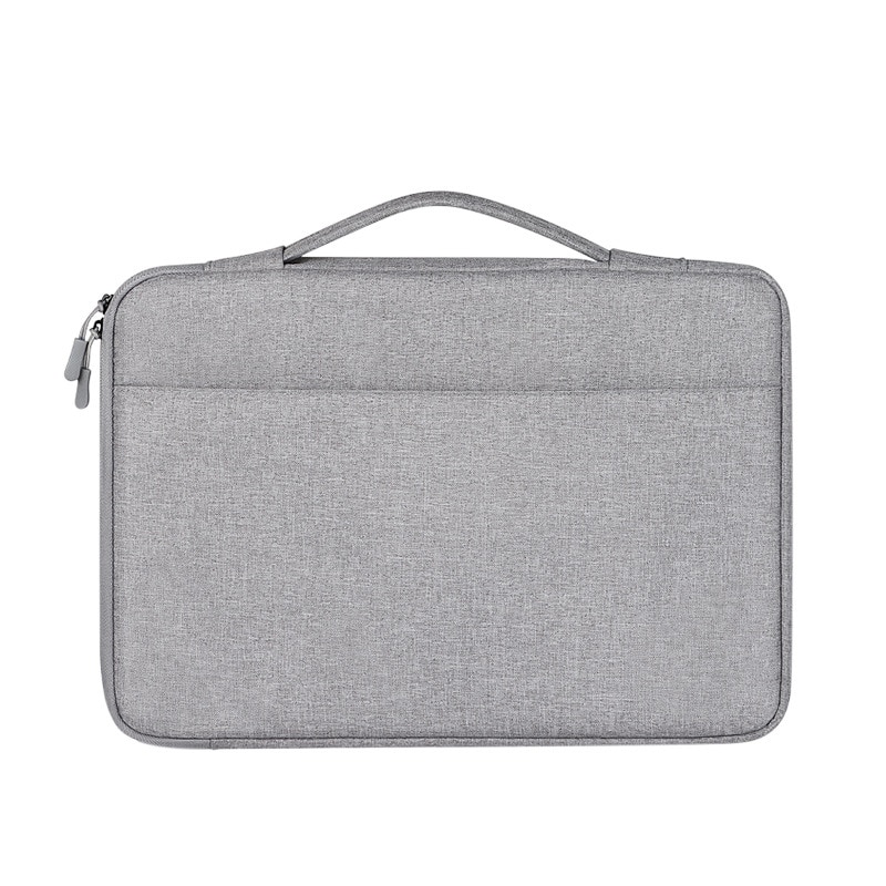 Husa laptop, Poliester, 14.1-15.4 inchi, Gri