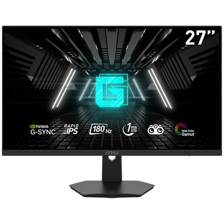 Monitor Gaming LED, MSI G274F IPS, 27" Full HD, 180 Hz, Display Port & 2 HDMI, 1 ms, True Color, Night Vision