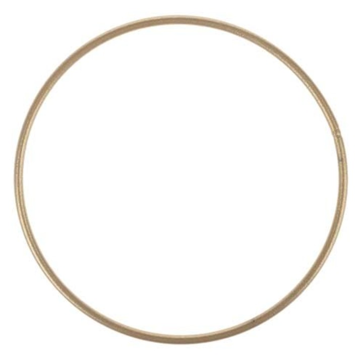 Cerc metalic pentru prinzator de vise, 10 cm, auriu, 1 buc