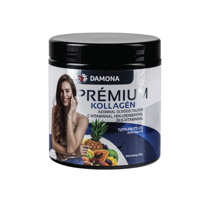 Collagen Premium, Pudra Instant Dizolvabil, Gust de TuttiFrutti, 320g ...