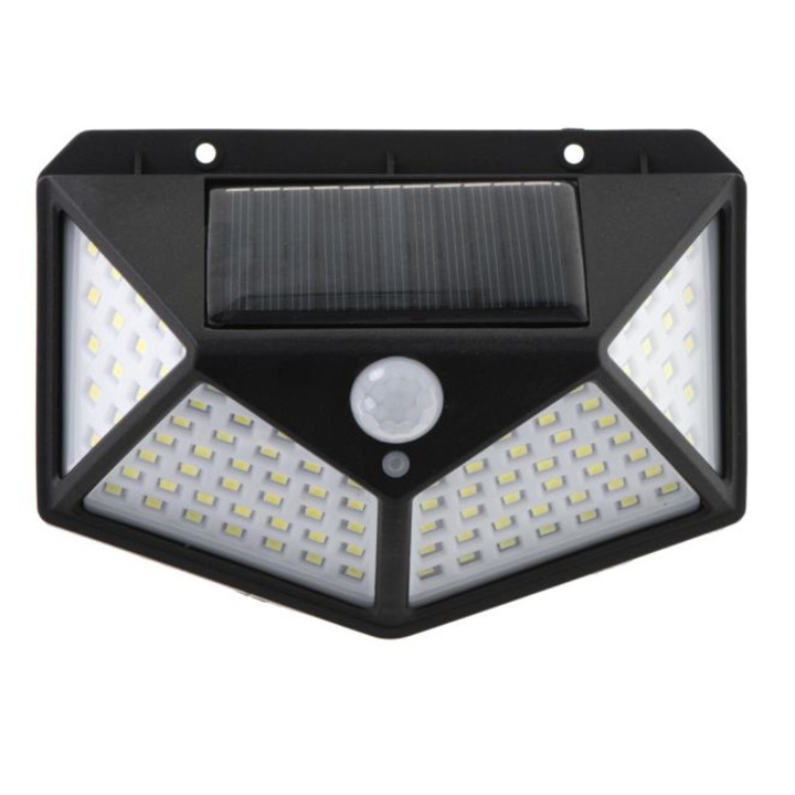 Lampa Solara LED cu senzor crepuscular si senzor de miscare