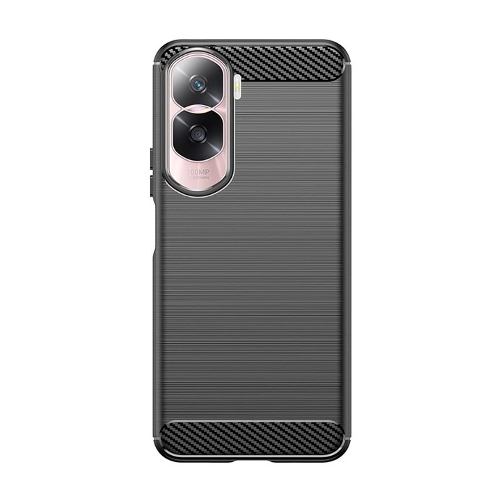 Rugalmas karbon tok, amely kompatibilis a Honor 90 Lite / X50i Black készülékkel
