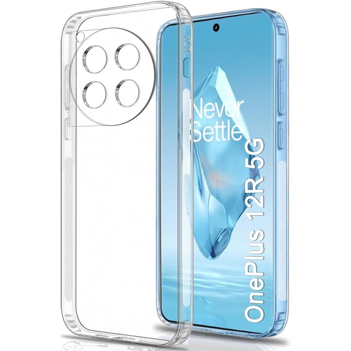 Калъф за OnePlus 12R, защита на камерата, ултратънък, BzStore