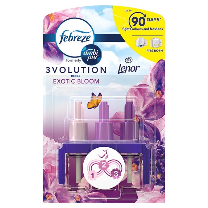 Utántöltő Febreze 3Volution Exotic Bloom szobafrissítő, 1x20ml