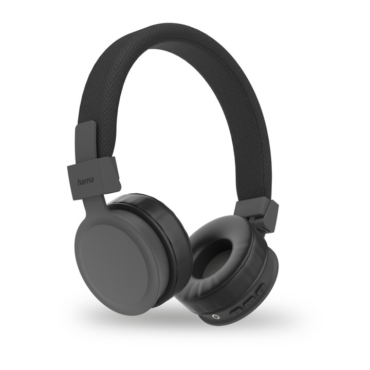 HAMA Wireless Bluetooth sztereó fejhallgató beépített mikrofonnal - HAMA FreedomLit II Wireless Headphones - fekete