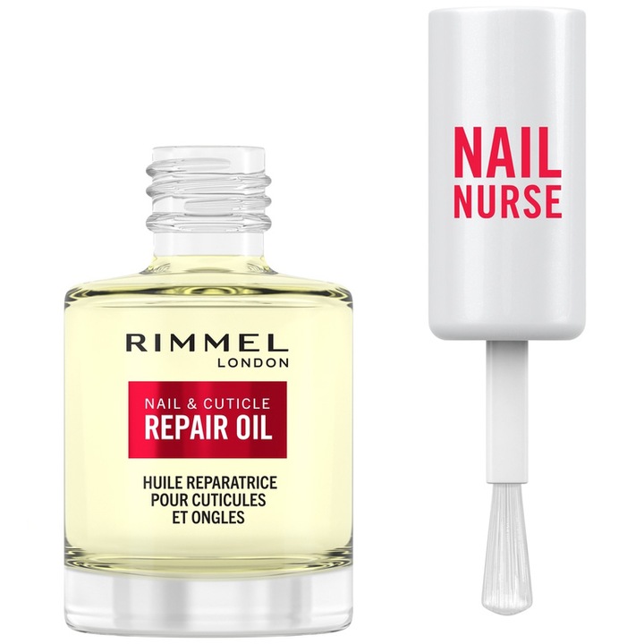 Терапия за нокти и кожички Rimmel Nurse Repaire Oil, 8 мл
