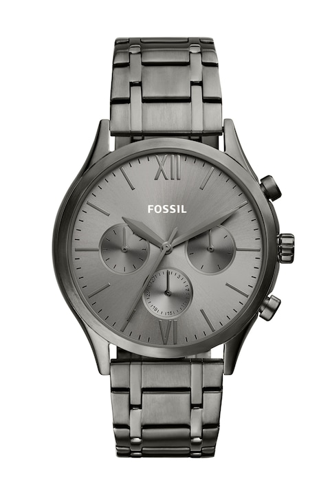 Fossil, Часовник от неръждаема стомана, Тъмносив