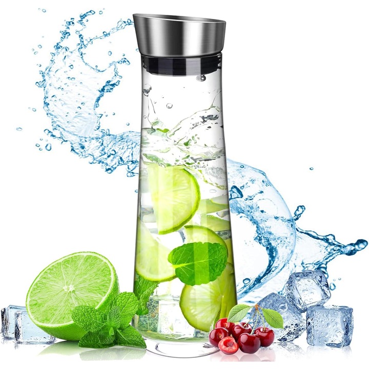 Carafa, WALALLA, Sticla, Transparent, 1.5l