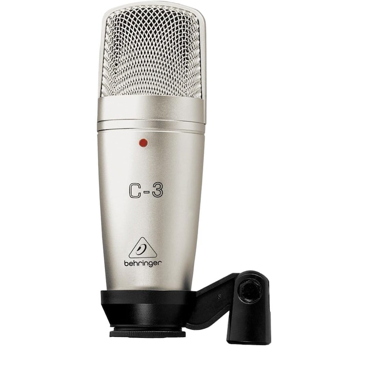 Студиен микрофон, Behringer C-3, 40-18000Hz, 23dB, сребрист