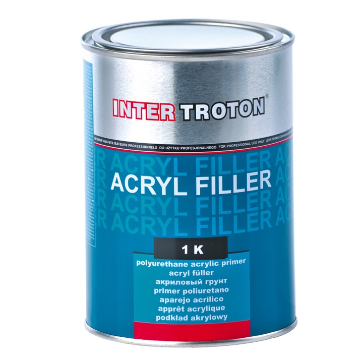 Filler acrilic 1k Gri 0.8 L