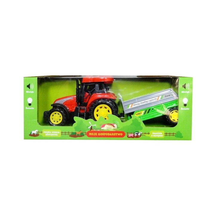 Utilaj de constructie jucarie, SWEDE, cu modul sunet, 31x11x10cm
