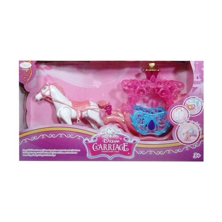 Dream Carriage Gyermek ló SWEDE, 67x38x19cm