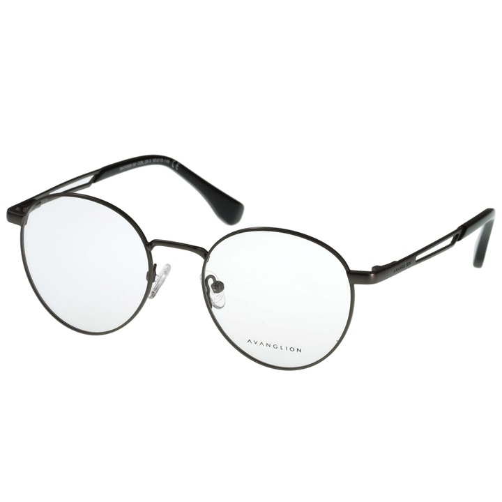Рамки за очила Мъжки Avanglion AVO3300-50-20-3, Сиви, Кръгли, 50 mm
