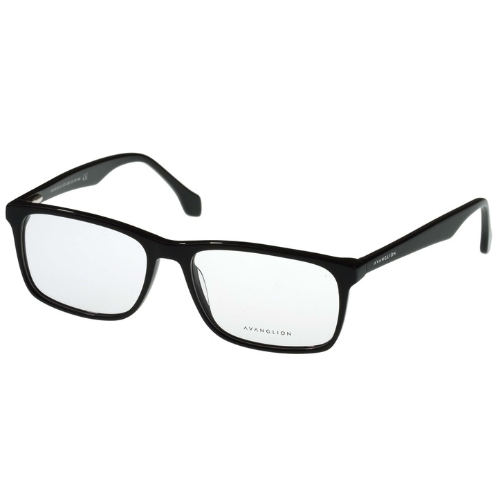 Рамки за очила Мъжки Avanglion AVO3585-57-300, Черни, Правоъгълни, 57 mm
