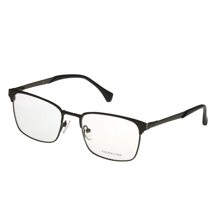 Рамки за очила Мъжки Avanglion AVO3610-54-20-12, Черни, Правоъгълни, 54 mm