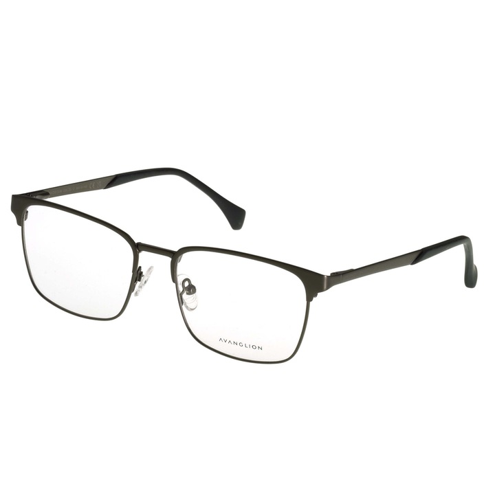 Рамки за очила Мъжки Avanglion AVO3610-56-20-12, Сиви, Правоъгълни, 56 mm
