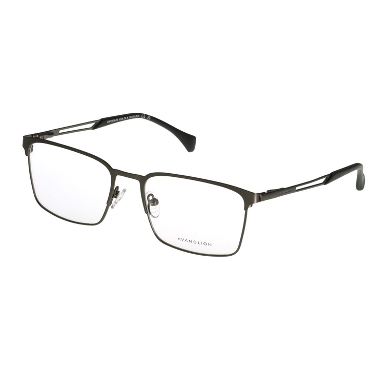 Рамки за очила Мъжки Avanglion AVO3650-55-20, Черни, Правоъгълни, 55 mm