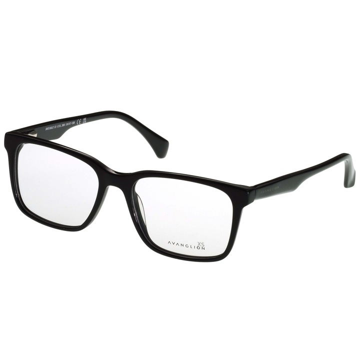 Рамки за очила Мъжки Avanglion AVO3662-51-300, Черни, Правоъгълни, 51 mm