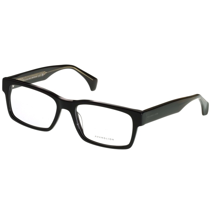 Рамки за очила Мъжки Avanglion AVO3704-56-330-3, Черни, Правоъгълни, 56 mm