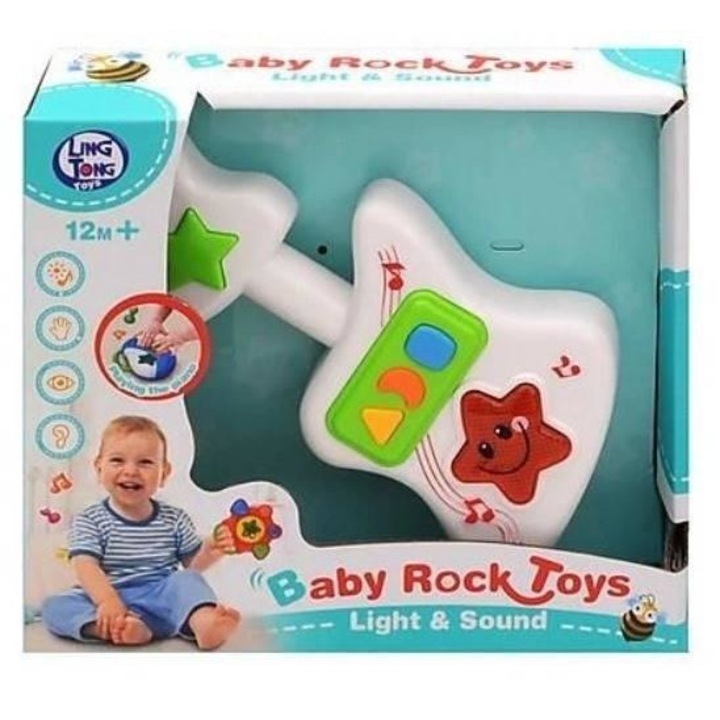 Játékgitár, MAKSIK, fehér