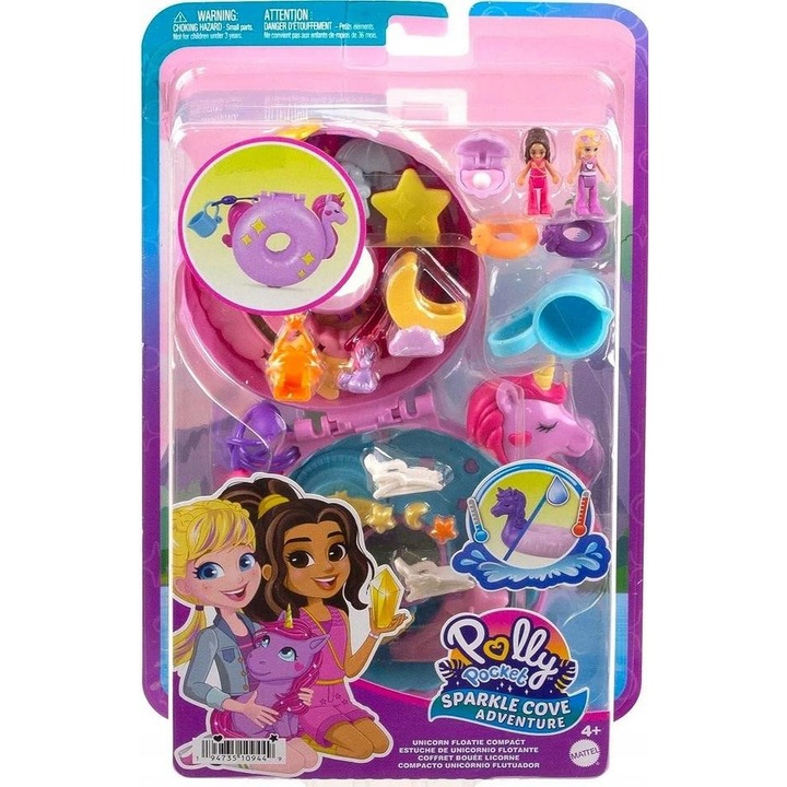 Mattel Polly Pocket gyermekmedence készlet, többszínű